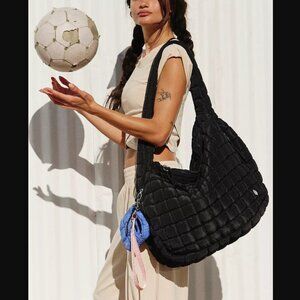 NWT FP Movement Quilted Carryall Bag Color Black